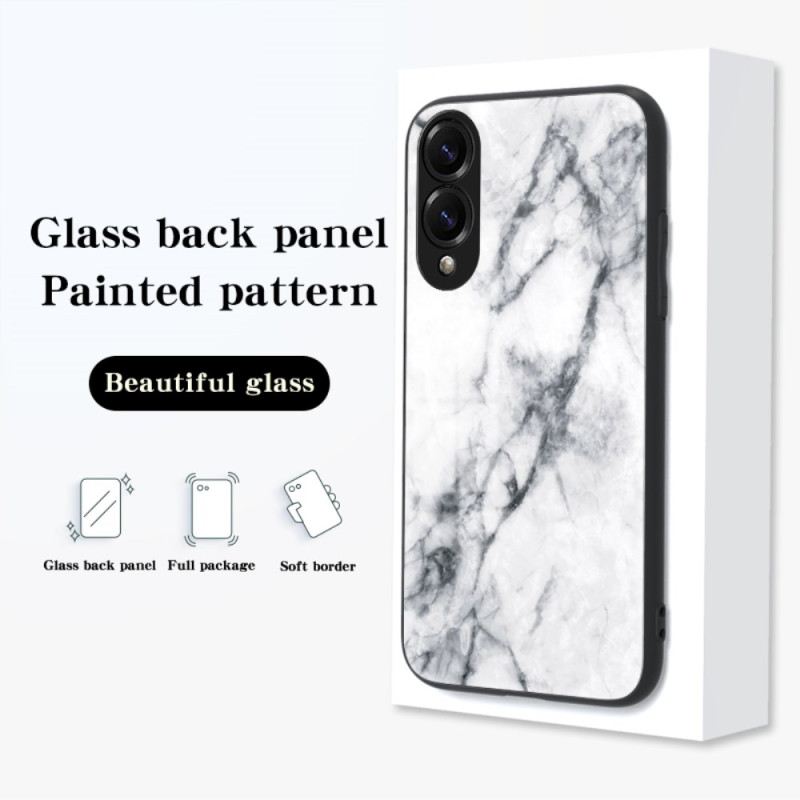 Tok Samsung Galaxy S25 5g Edge Edzett Márványüveg