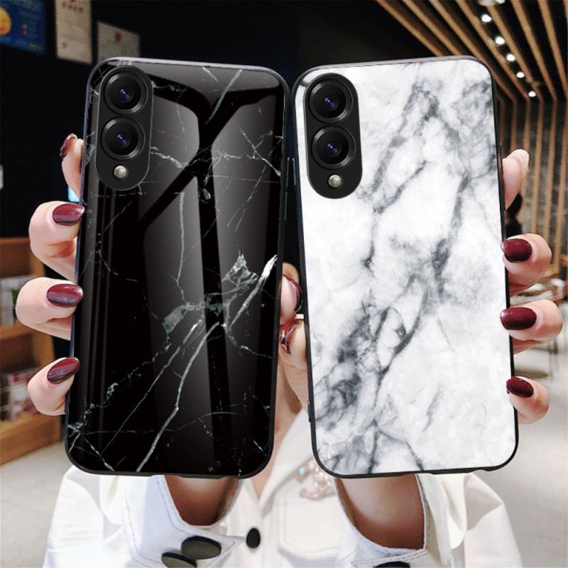 Tok Samsung Galaxy S25 5g Edge Edzett Márványüveg