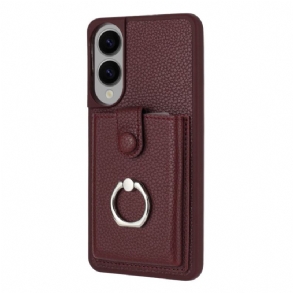 Tok Samsung Galaxy S25 5g Edge Gyűrűtartó És Kártyatartó