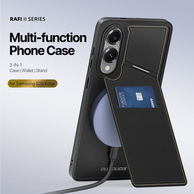 Tok Samsung Galaxy S25 5g Edge Mágneses Kártyatartóval