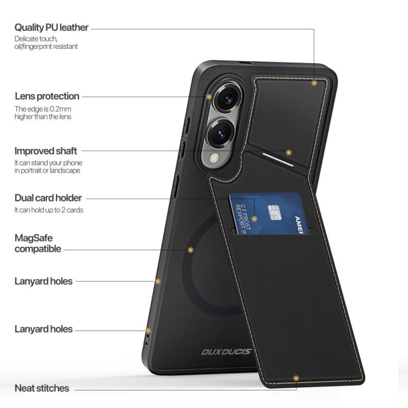 Tok Samsung Galaxy S25 5g Edge Mágneses Kártyatartóval