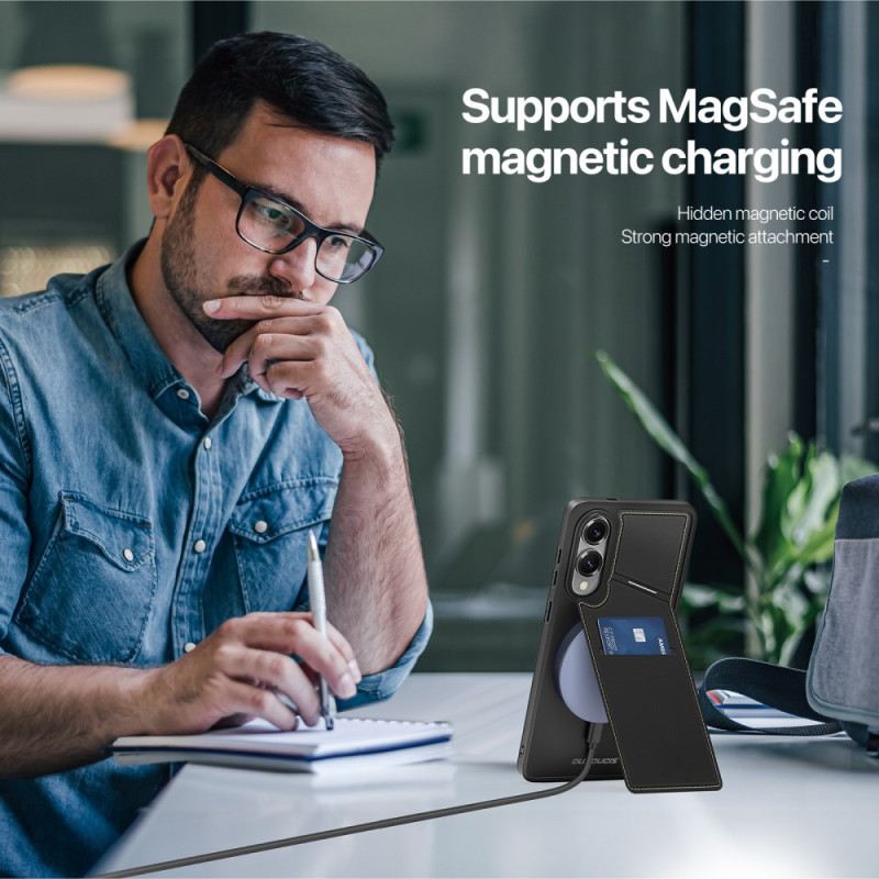 Tok Samsung Galaxy S25 5g Edge Mágneses Kártyatartóval