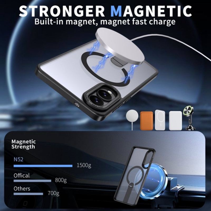 Tok Samsung Galaxy S25 5g Edge Magsafe Kompatibilis Integrált Állvánnyal