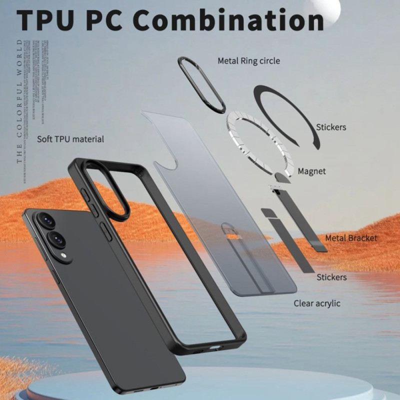 Tok Samsung Galaxy S25 5g Edge Magsafe Kompatibilis Integrált Állvánnyal