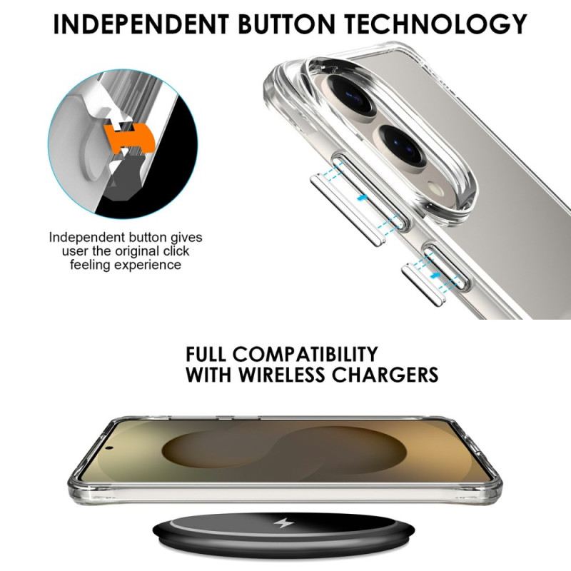 Tok Samsung Galaxy S25 5g Edge Megerősített Átlátszó