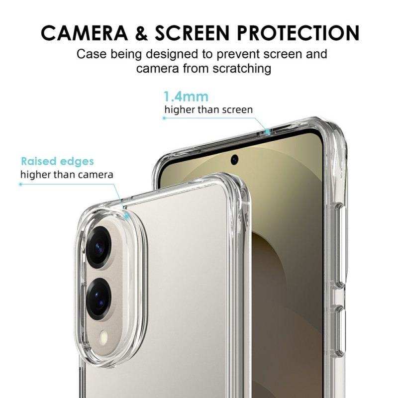 Tok Samsung Galaxy S25 5g Edge Megerősített Átlátszó