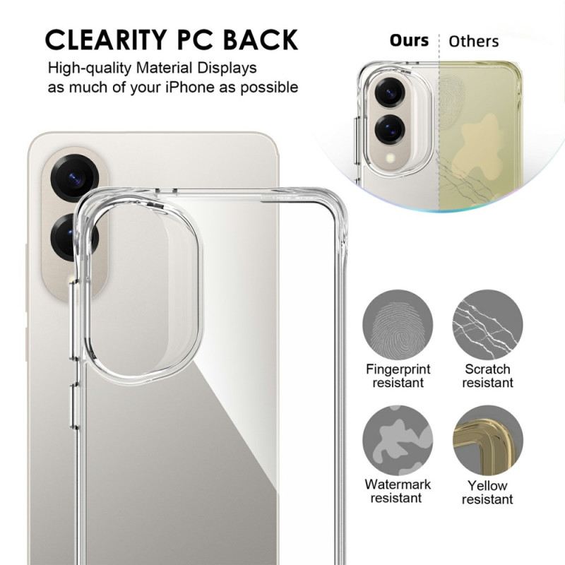 Tok Samsung Galaxy S25 5g Edge Megerősített Átlátszó