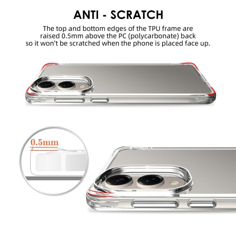 Tok Samsung Galaxy S25 5g Edge Megerősített Átlátszó