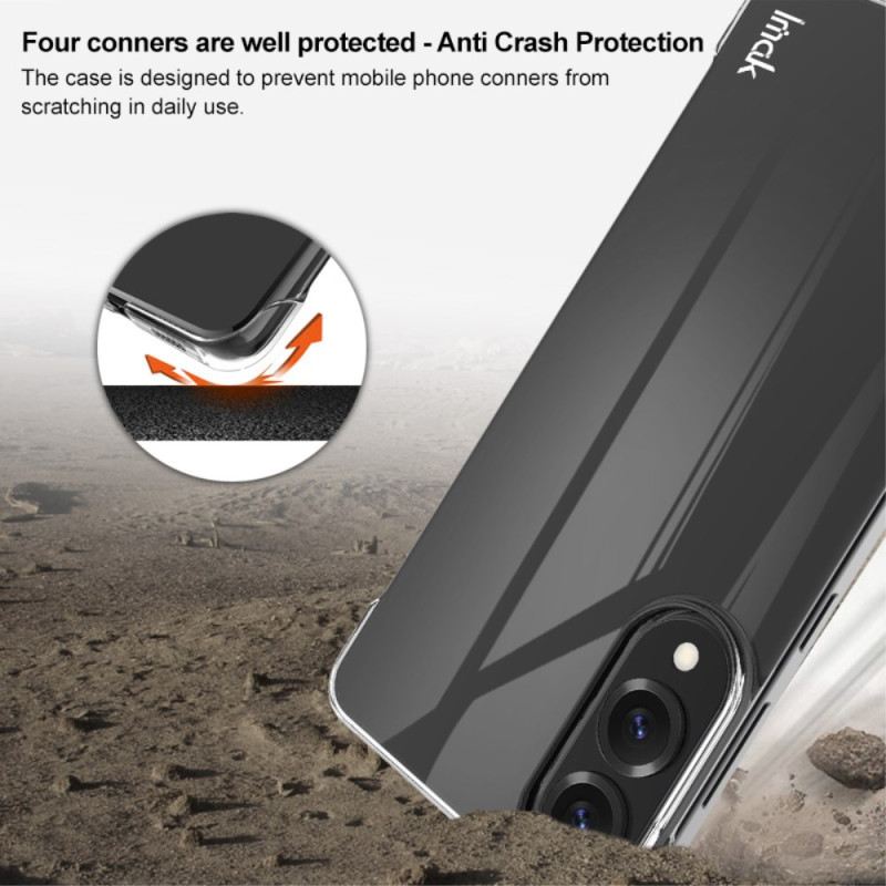 Tok Samsung Galaxy S25 5g Edge Megerősített Átlátszó Imak