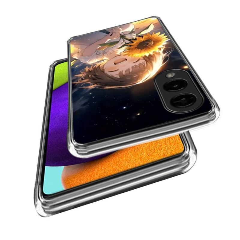 Tok Samsung Galaxy S25 5g Edge Napraforgó Lány