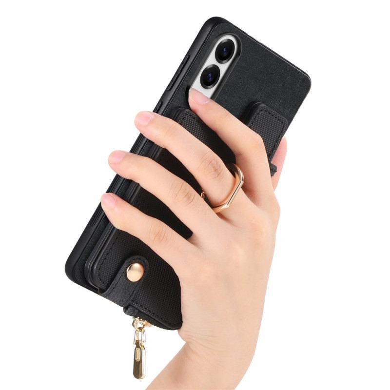 Tok Samsung Galaxy S25 5g Edge Pénztárca És Állvány