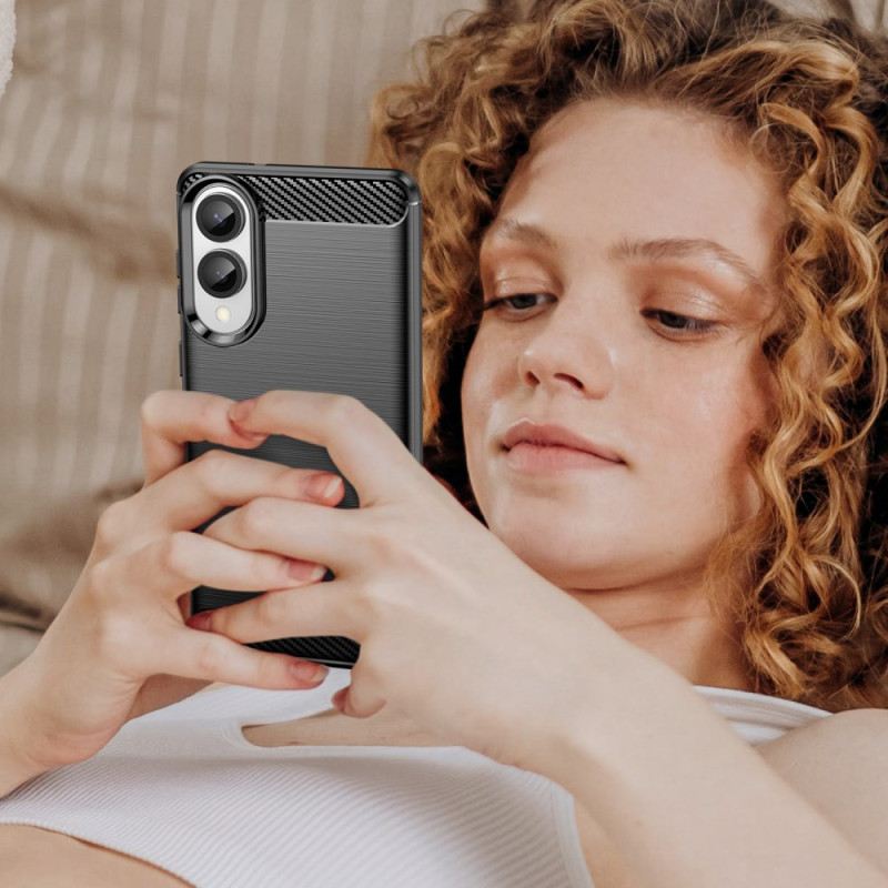 Tok Samsung Galaxy S25 5g Edge Szálcsiszolt Szénszálas