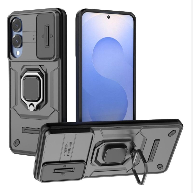 Tok Samsung Galaxy S25 5g Edge Tartós Gyűrű Lencsevédővel