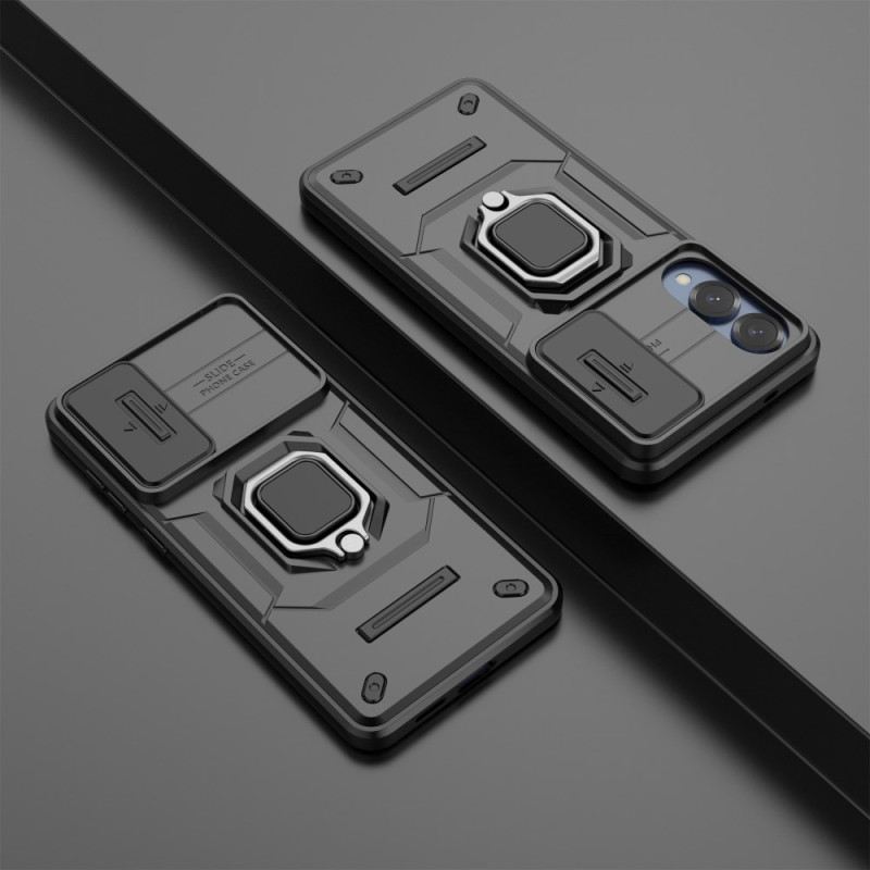 Tok Samsung Galaxy S25 5g Edge Tartós Gyűrű Lencsevédővel