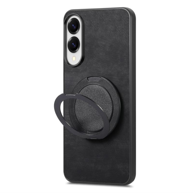 Tok Samsung Galaxy S25 5g Edge Velúr Hatású -ban Forgó Állvánnyal