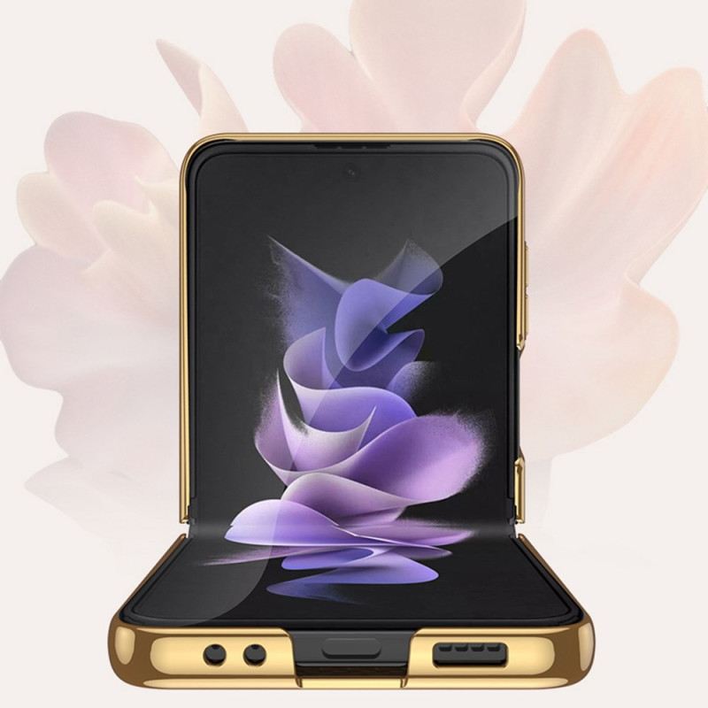 Fliptok Samsung Galaxy Z Flip 4 Bőrtok Gkk Absztrakt Edzett Üveg