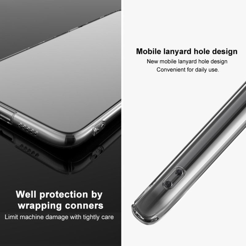 Fliptok Samsung Galaxy Z Flip 4 Bőrtok Imak Átlátszó