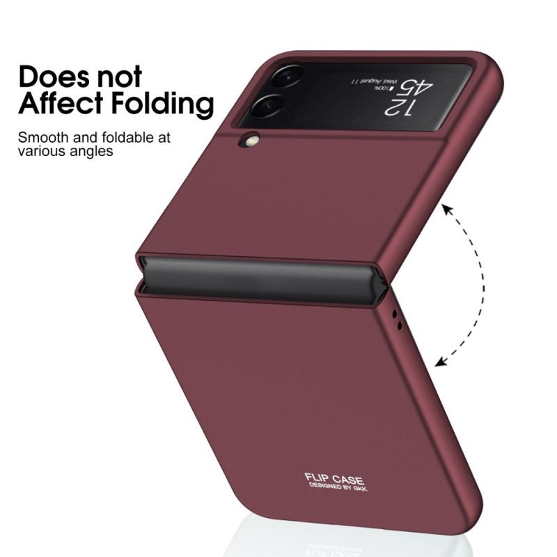 Fliptok Samsung Galaxy Z Flip 4 Bőrtok Klasszikus Gkk