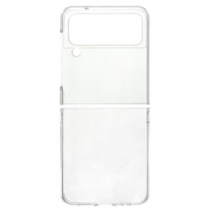 Fliptok Samsung Galaxy Z Flip 4 Bőrtok Klasszikus Sima
