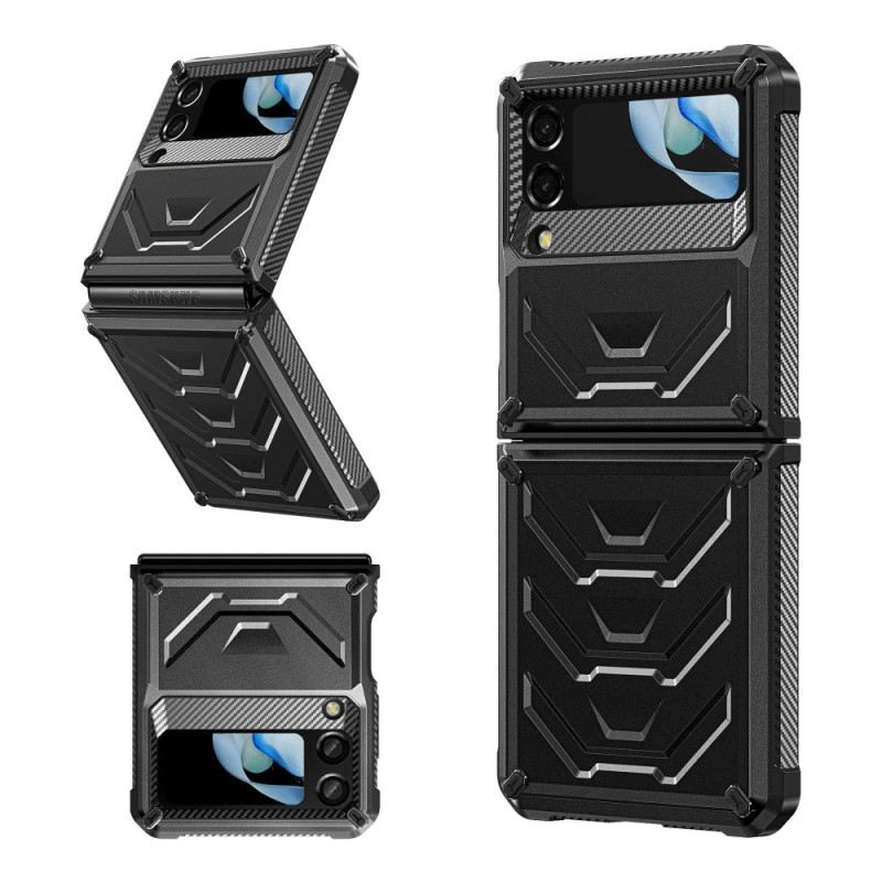 Fliptok Samsung Galaxy Z Flip 4 Bőrtok Szuper Ellenálló