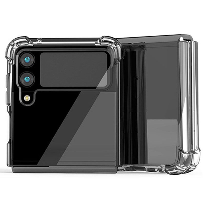 Fliptok Samsung Galaxy Z Flip 4 Bőrtok Varrat Nélküli Megerősített Sarkok