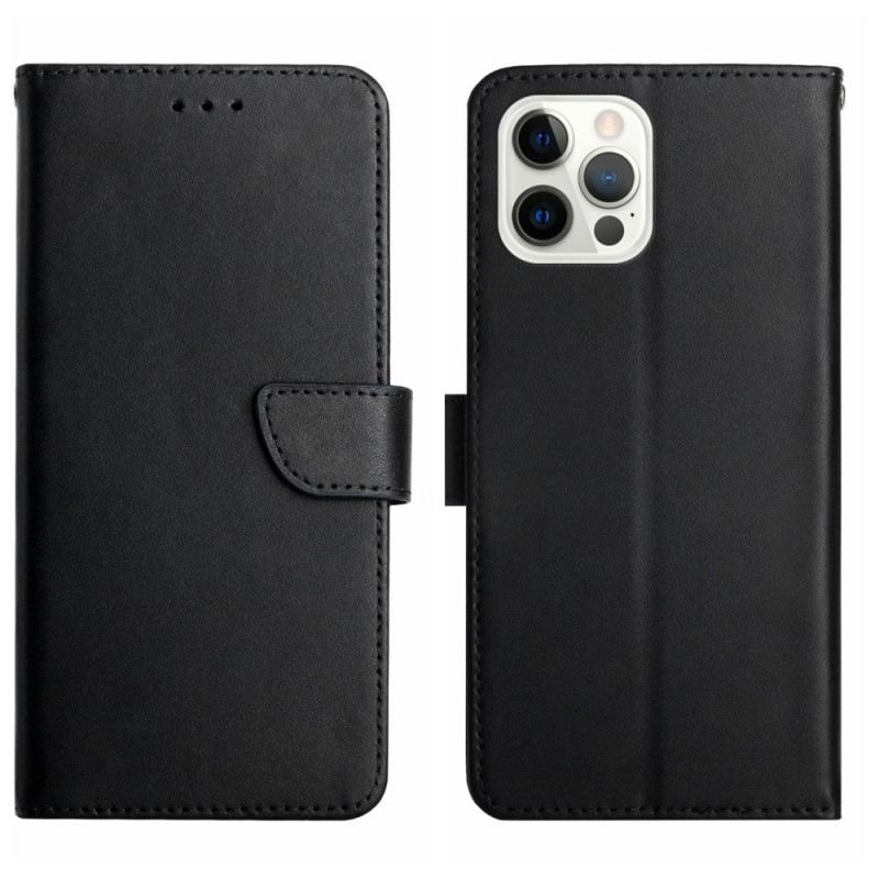 Fliptok iPhone 16 Pro Max Nappa Bőr