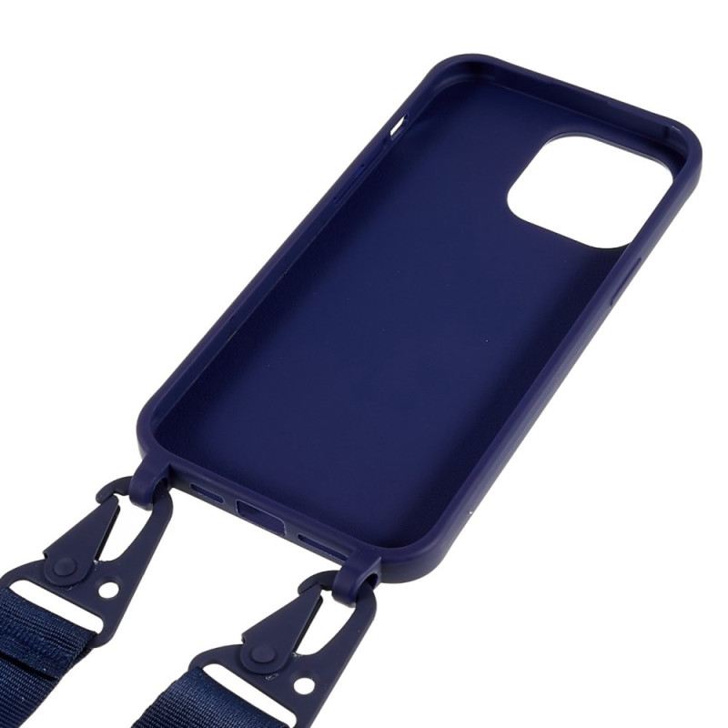 Mobiltelefon Tokok iPhone 16 Pro Max Állítható Kábel