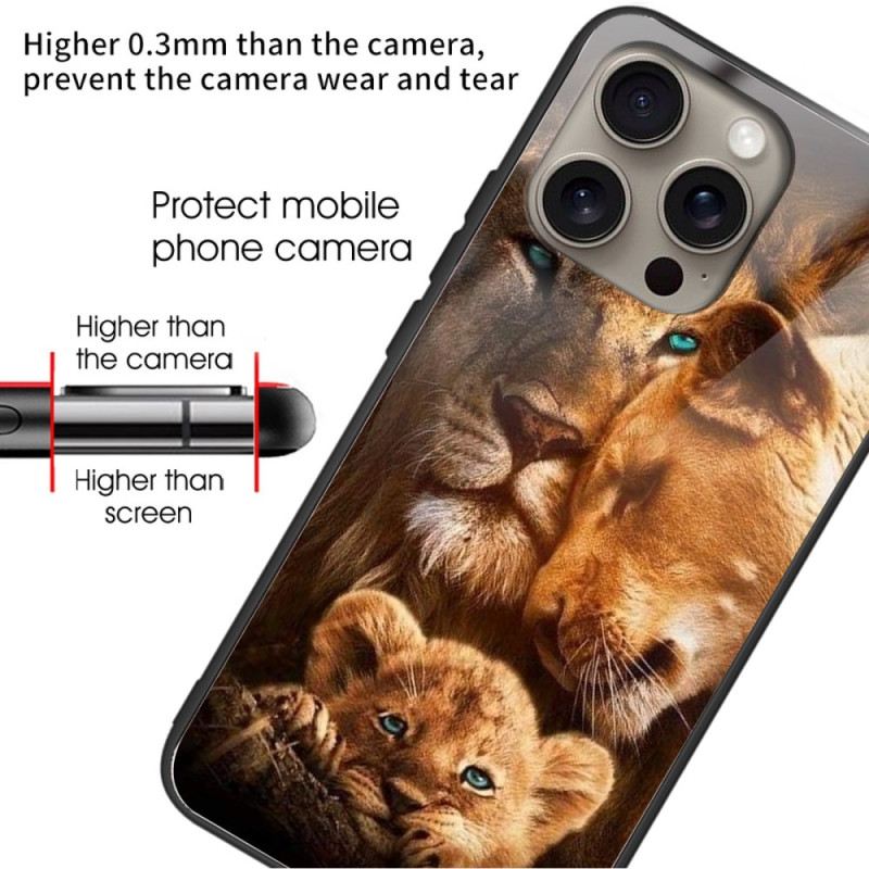 Tok iPhone 16 Pro Max Oroszlánok Edzett Üvege
