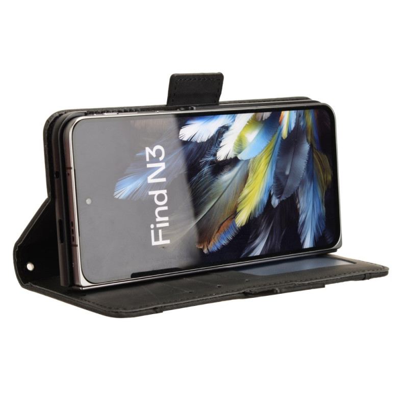 Bőrtok Oppo Find N3 Többkártyás