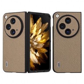 Mobiltelefon Tokok Oppo Find N3 Eredeti Licsi Bőr Abeel