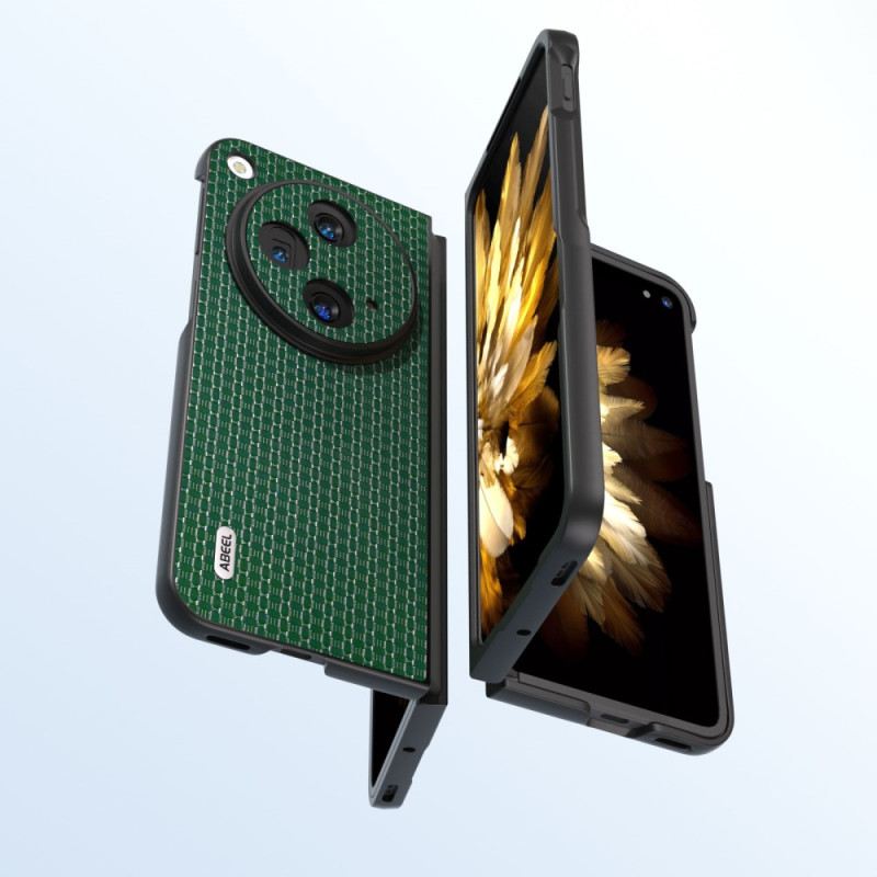 Tok Oppo Find N3 Abeel Texturált Bőr