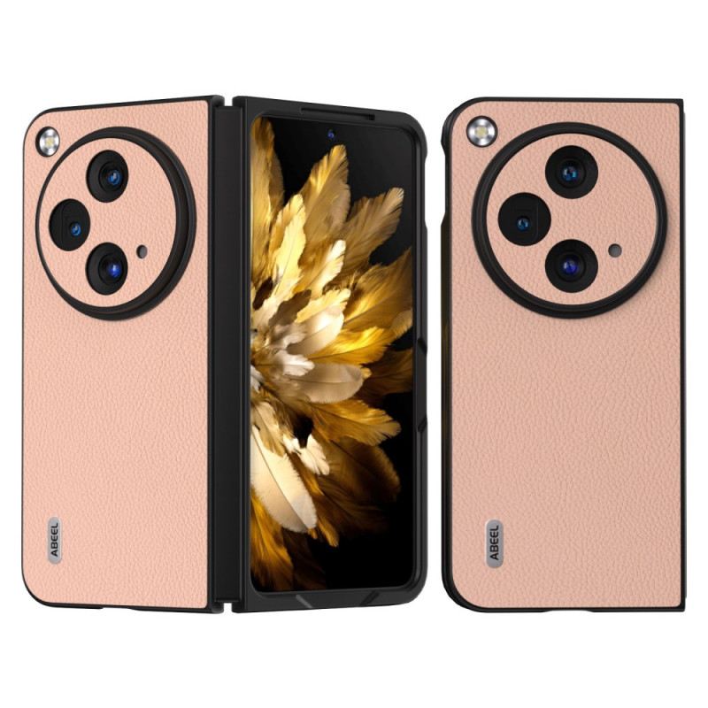 Tok Oppo Find N3 Abeel Valódi Licsi Bőr