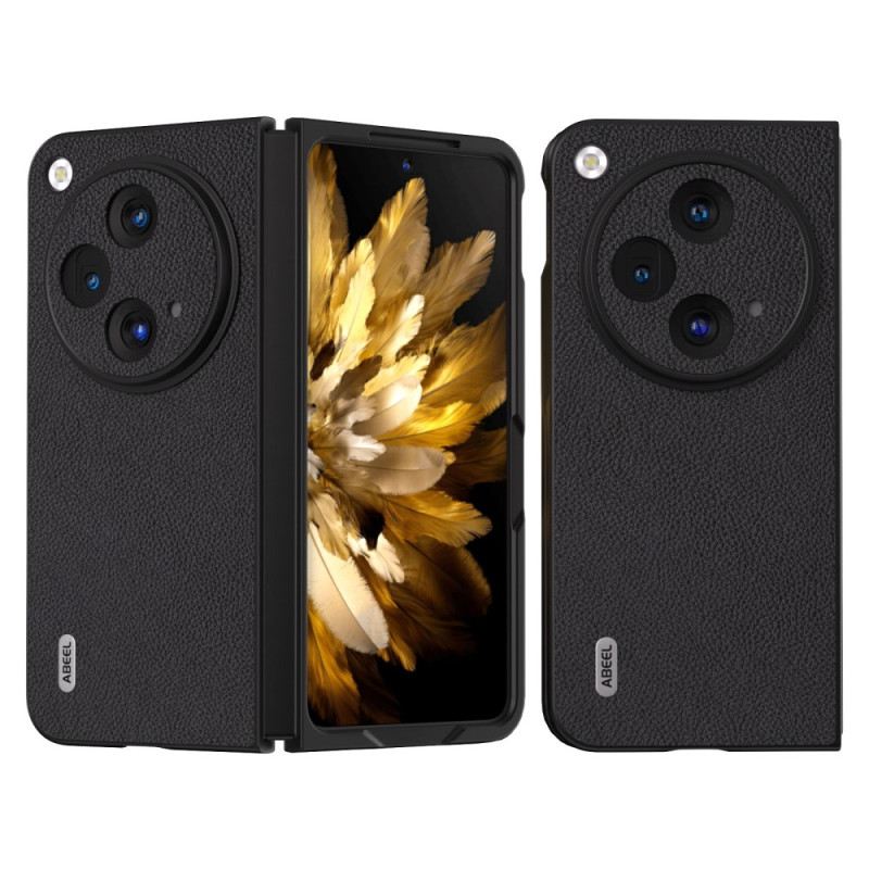 Tok Oppo Find N3 Abeel Valódi Licsi Bőr