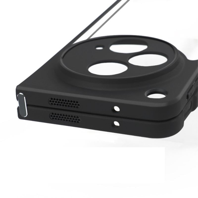 Tok Oppo Find N3 Átlátszó Fekete Szegéllyel