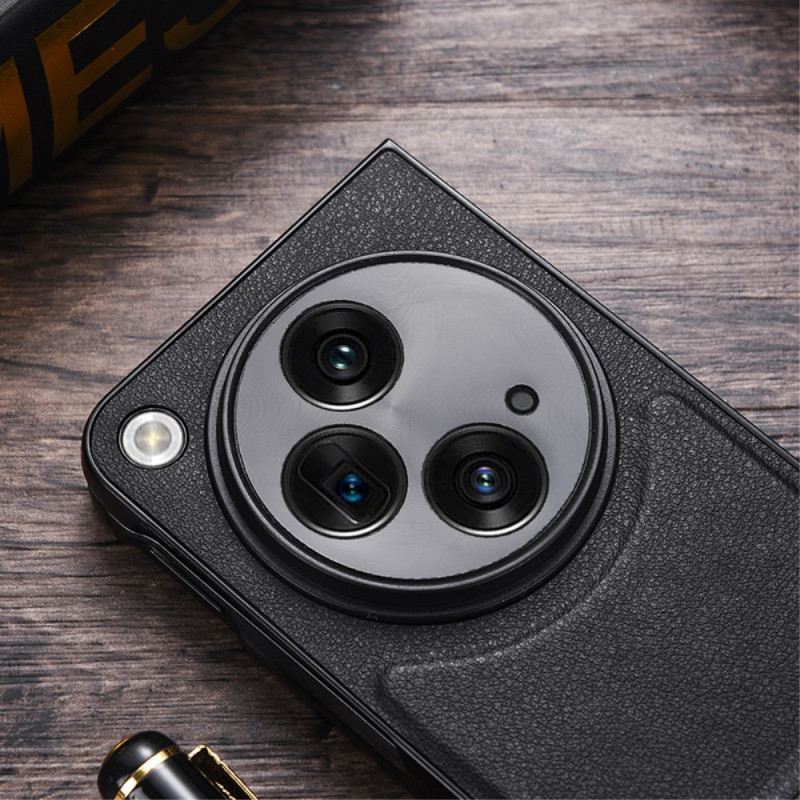 Tok Oppo Find N3 Műbőr Állvánnyal