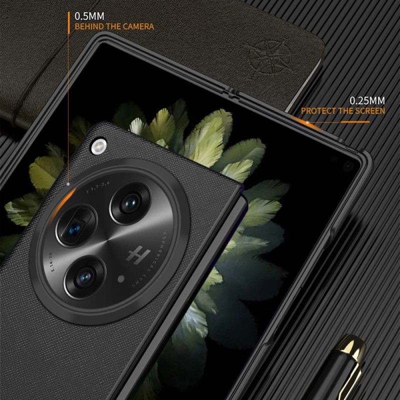 Tok Oppo Find N3 Nyitott Szőtt Textúra