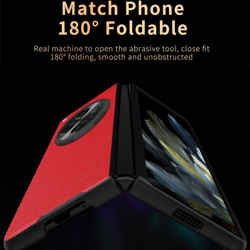 Tok Oppo Find N3 Nyitott Szőtt Textúra