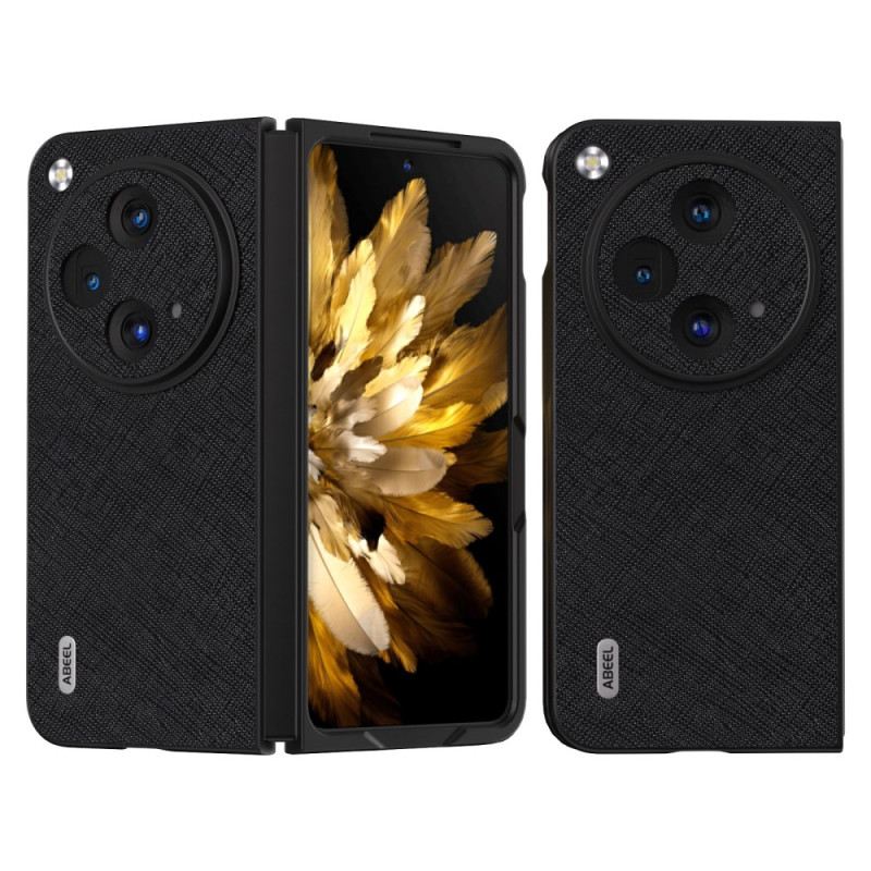 Tok Oppo Find N3 Valódi Szövött Bőr Abeel