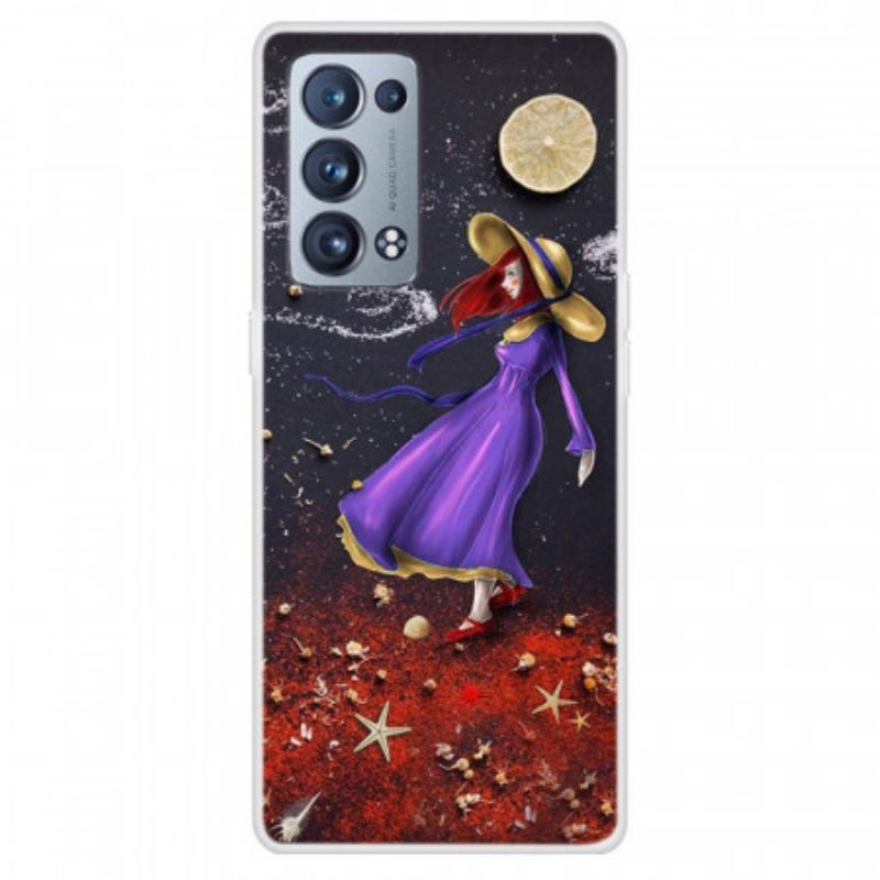 Tok Oppo Reno 6 Pro 5G Nő A Tengeren