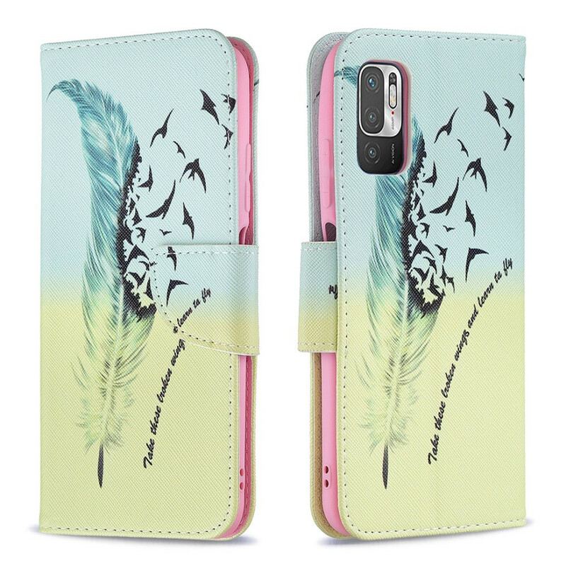 Fliptok / Bőrtok Xiaomi Redmi Note 10 5G Tanulj Repülni
