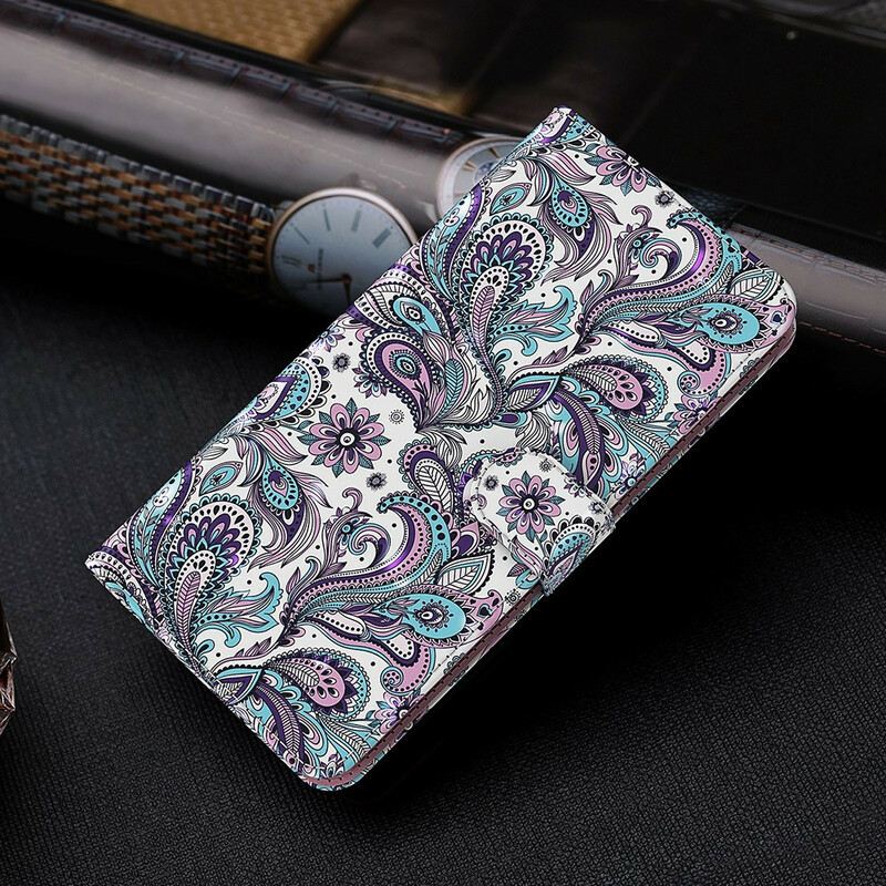 Fliptok / Bőrtok Xiaomi Redmi Note 10 5G Virág Minták