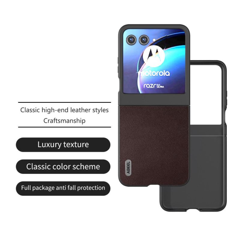 Tok Motorola Razr 50 Abeel Bőr Stílus