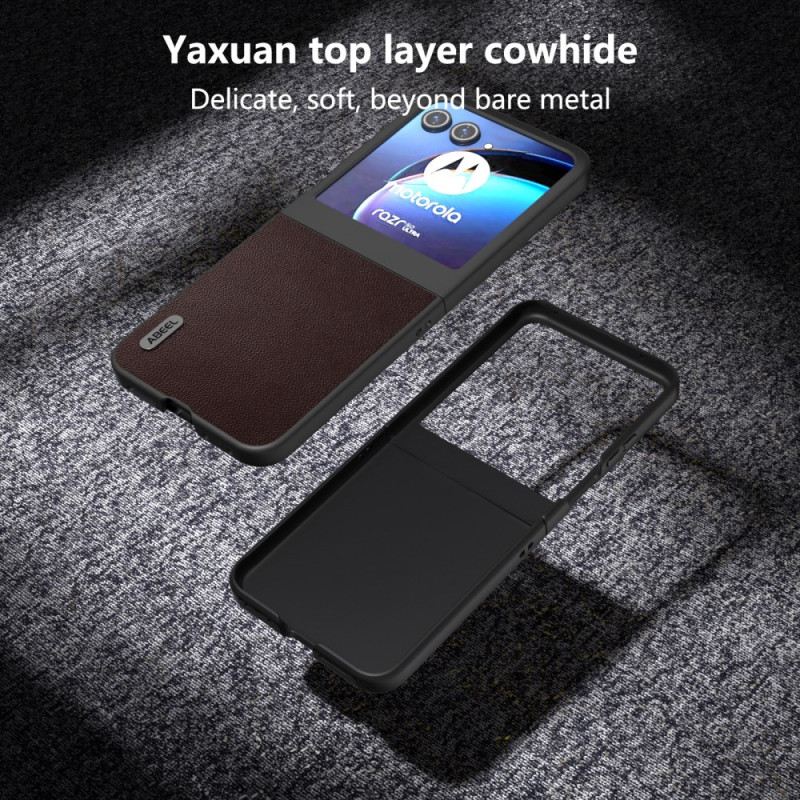 Tok Motorola Razr 50 Abeel Bőr Stílus