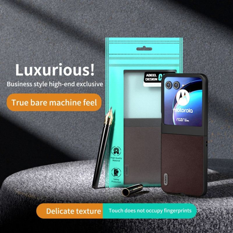 Tok Motorola Razr 50 Abeel Bőr Stílus