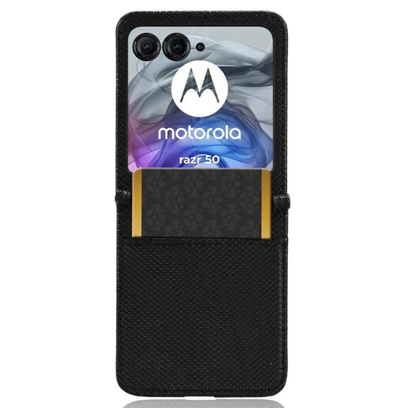Tok Motorola Razr 50 Bi-texture Kártyatartó