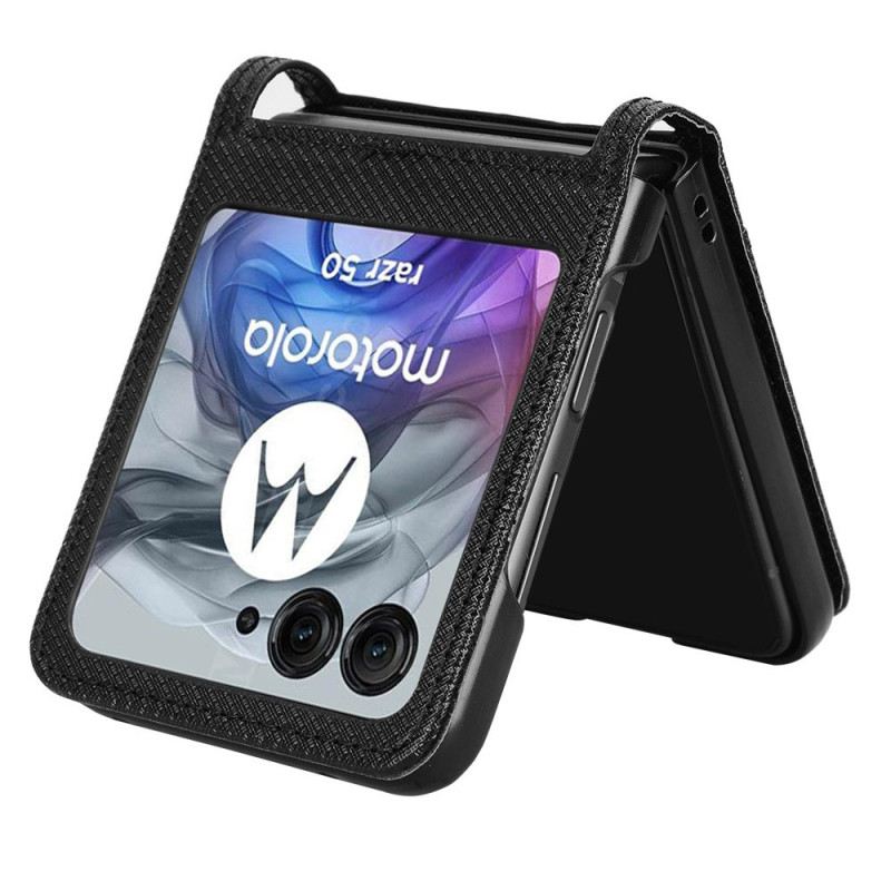 Tok Motorola Razr 50 Bi-texture Kártyatartó