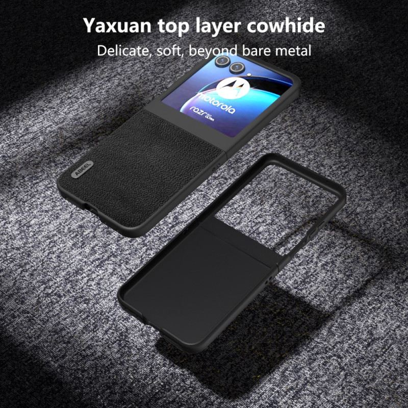 Tok Motorola Razr 50 Csúszásgátló Licsi Textúra Abeel