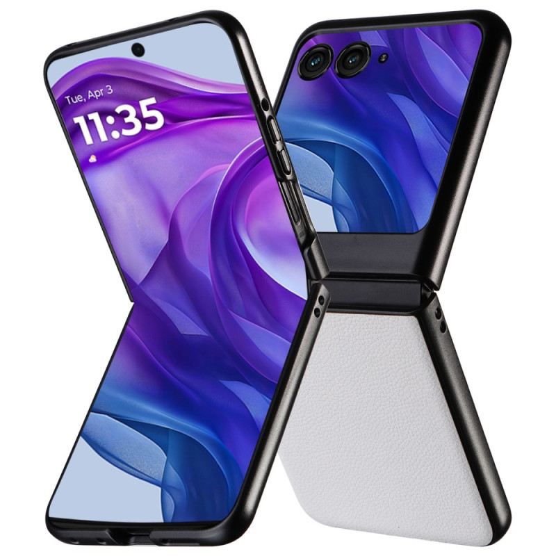 Tok Motorola Razr 50 Hajhullás Elleni Licsi Textúra