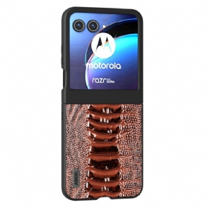 Tok Motorola Razr 50 Krokodil Textúra Abeel