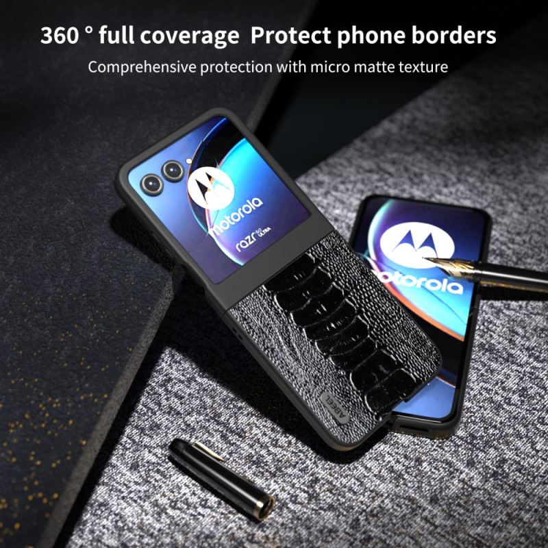 Tok Motorola Razr 50 Krokodil Textúra Abeel